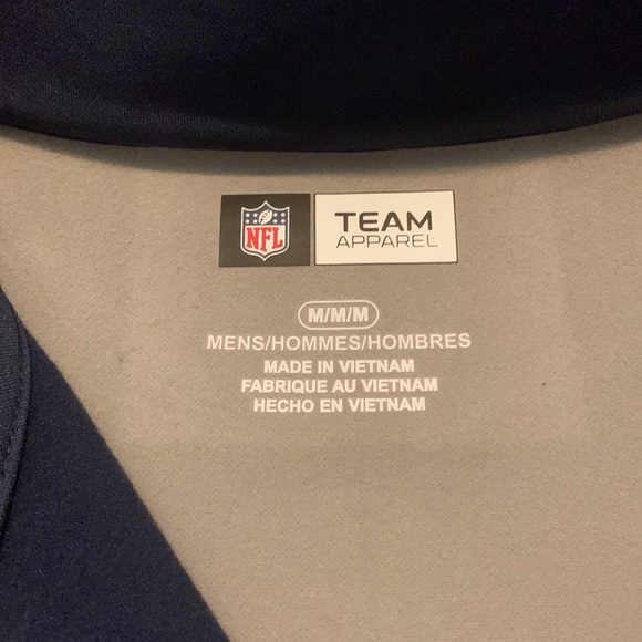 Patriots Quarter zip up NWT - Picture 4 of 5